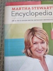 2009 First Edition Hardcover Book: Martha Stewart’s Encyclopedia Of Crafts