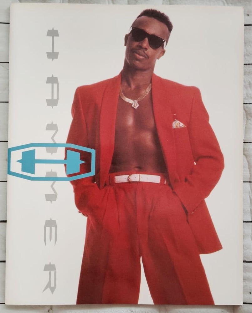 MC Hammer 1992 Japan Concert Tour Brochure 18 Pages Color Photos Text