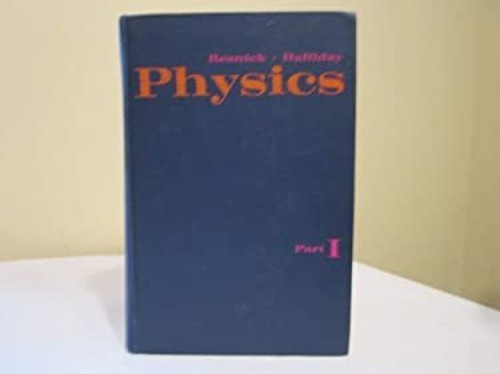Physics Hardcover David, Resnick, Robert E. Halliday