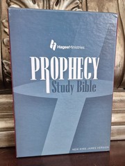 PROPHECY STUDY BIBLE : John Hagee Ministries (NKJV, Black Bonded Leather, NEW)