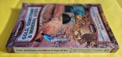 Gold, gemstones, and Mineral Sites Book, 291 Pages. Vintage