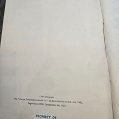 Douglas Air Britain Books DC-6 DC-7 DC-8 DC-9 DC-10 Set 4