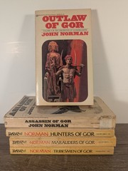 John Norman GOR Paperback Lot of 5 DAW Books 2 5 8 9 10 Tarl Cabot SciFi Fantasy