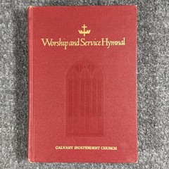 Worship and Service Hymnal 1969 Hope Publishing Vintage Hardcover RARE 512 Pages
