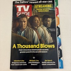 TV Guide Magazine Jan January 12 Feb 1 2026 ROB REINER Tribute The Traitors NEW