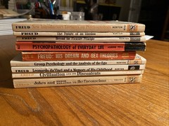 Lot Of 9 Sigmund Freud Psychology Psychoanalysis Psychiatry Vintage Books ~ PB