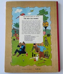 Tintin UK First Edition – The Red Sea Sharks – Hardcover 1960 Methuen Herge