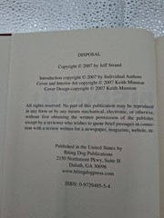Biting Dog Publications 3 Book Set Signed Numbered Hardcovers (SEE PICTURES!)