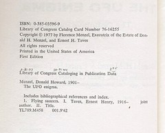 UFO Enigma: The Definitive Explanation of the UFO Phenomenon, Donald H. Menzel