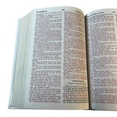 Holy Bible Comfort Edition King James Version White Hardcover KJV