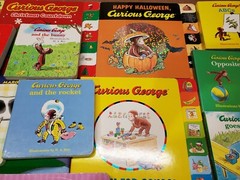 Lot of 10 CURIOUS GEORGE Board Books by Margret & H. A. Rey „Random Mix”