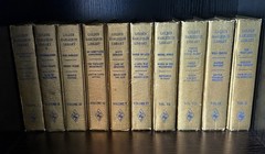 Golden Harlequin Library – Complete 10‑Volume Set (Vintage Gold Cloth, 1970)