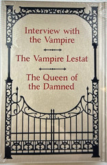 ❤THE VAMPIRE CHRONICLES & INTERVIEW WITH THE VAMPIRE Anne Rice BondedLeather NEW