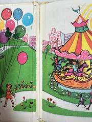 5 Rand McNally Book Lot – dated 1944-1975- Donkey, Bear, Engie, Mixer & King