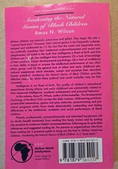 Awakening the Natural Genius of Black Children by Amos N. Wilson