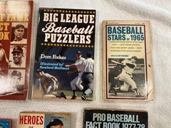 Vintage Baseball Books & Magazines Lot – 13 Mid-Century Titles (1940s-1970s)