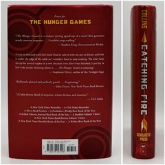 Catching Fire – Suzanne Collins (True 1st edition 1st print HC) Scholastic, 2009
