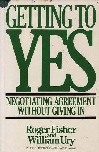 GETTING TO YES – Hardcover By Fisher, Roger – GOOD