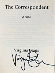 SIGNED The Correspondent by Virginia Evans DELUXE EDITION 1st Print (2026, HC)