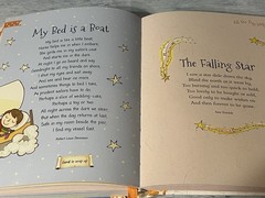 Children’s Poems Book Classic Treasury First Poems 383 Pages HC Flocked Cover