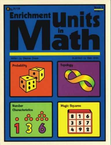 Enrichment Units in Math, Book 3 – Paperback, by Dianne Draze – Acceptable