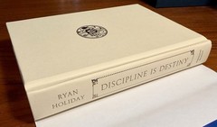 Discipline Is Destiny The Power of Self-Control Ryan Holiday SIGNED 1st 2022 HC