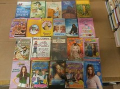 Lot of 20 Chapter Books for GIRLS Youth Early Reader Young Adult Children RANDOM