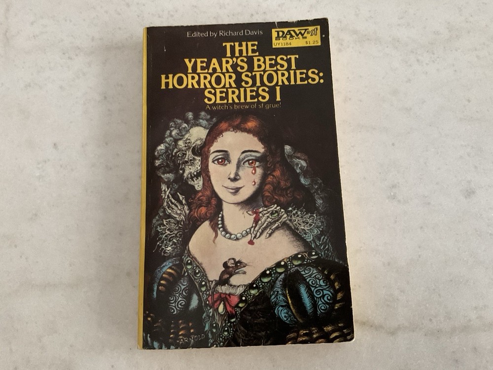 The Year’s Best Horror Stories Series 1 DAW 1972 paperback
