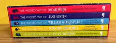 Box set of 5 -Wicked Wit Collection-Shakespeare Churchill Dickens Wilde Austen