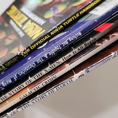 Lot 5 Level 3 & 4 Readers Comic Paperback Books Mixed Star Wars X-Men Turtles