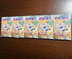 One Piece Vol.104 First Printing Obi ×5 wanokuni Eiichiro Oda Japanese manga