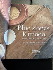 The Blue Zones Kitchen Hardcover by Dan Buettner Cookbook Mint condition