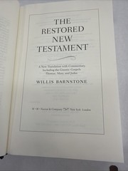 The Restored New Testament – A New …, Barnstone, Will