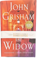 The Widow John Grisham Signed Hardcover 1st Edition Barnes & Noble Exclusive