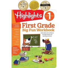 First Grade Big Fun Workbook – Highlights Learning – Good – See condition no…