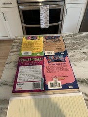 62 Complete Goosebumps Series, 1-62 RL Stine Mix Lot Covers