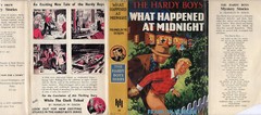 HARDY BOYS #10 – WHAT HAPPENED AT MIDNIGHT – w/DJ VERY RARE UK HAROLD HILL 1955