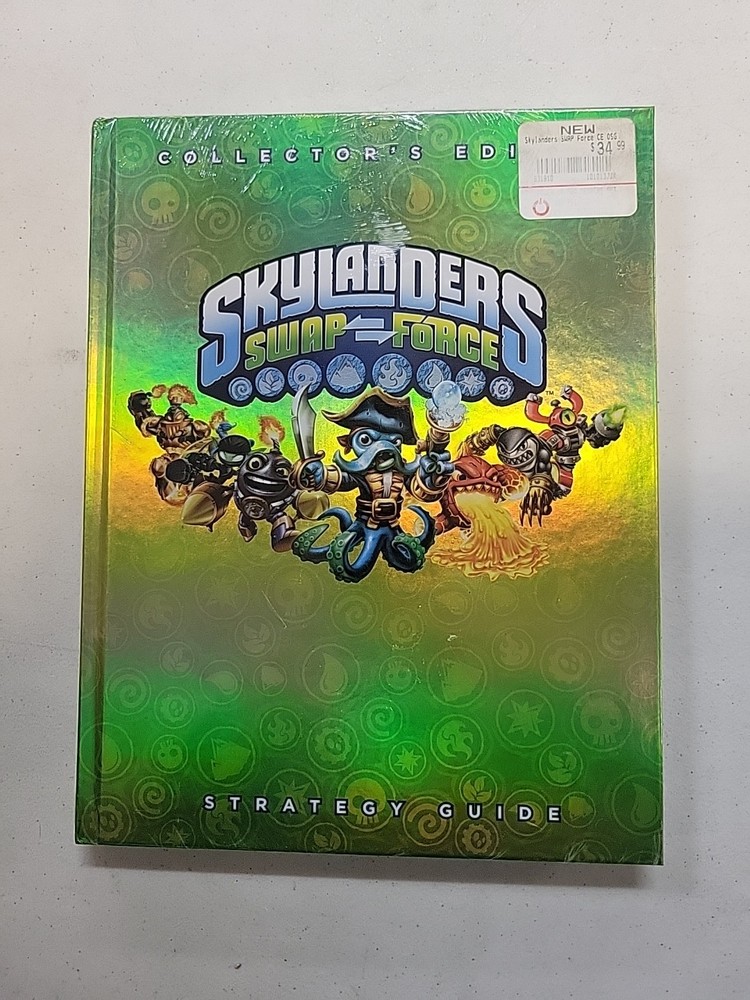 Swap Force Strategy Guide Collector’s Edition (2013, Hardcover) NEW SEALED