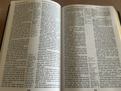 KJV Comfort Print Reference Giant Print Bible Black Bonded Leather Red Ltr 2016
