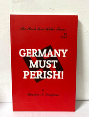 Germany Must Perish! by Theodore N. Kaufman Paperback usa stock