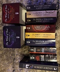 Lot Of 9 Wheel of Time by Robert Jordan 2 Box Sets