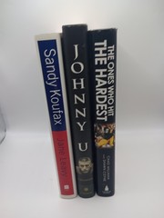 Sports Biography Book Lot: Sandy Koufax, Johnny Unitas, Steelers/Cowboys History