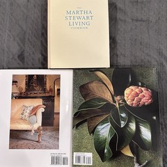 3 Hardcover Coffee Table Books Lot Interior Design Martha Stewart Excellent