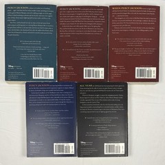 Percy Jackson and the Olympians Series Set 1-5 – Rick Riordan – Paperback Lot