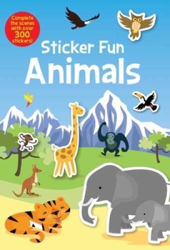 Sticker Fun Animals – Paperback By Editors of Silver Dolphin Books – ACCEPTABLE