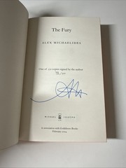 The Fury By Alex Michaelides 2024 Signed & Numbered /350 Goldsboro 1/1