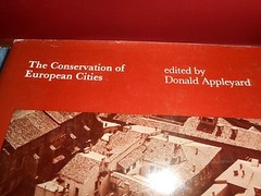 The Conservation of European Cities Donald Appleyard 1979 HC/DJ MIT Press Book