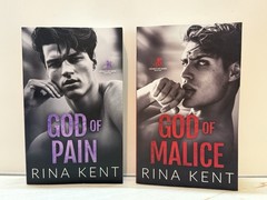 Rina Kent Lot 2 Books God of Pain Rina Kent God Of Malice