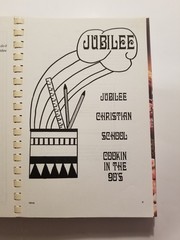 Jubilee Christian School Cookbook 1992 Grove City PA 123 Pages Recipes