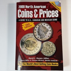 2 paperback books on coins and currency 2006 2009 Whitman Krause Publications